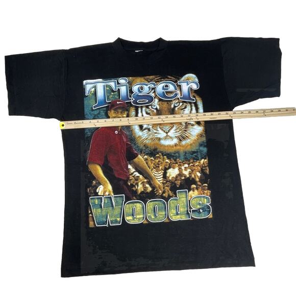 Authentic Vintage 90’s Tiger Woods Masters Champion T-shirt R20 - Picture 6 of 13